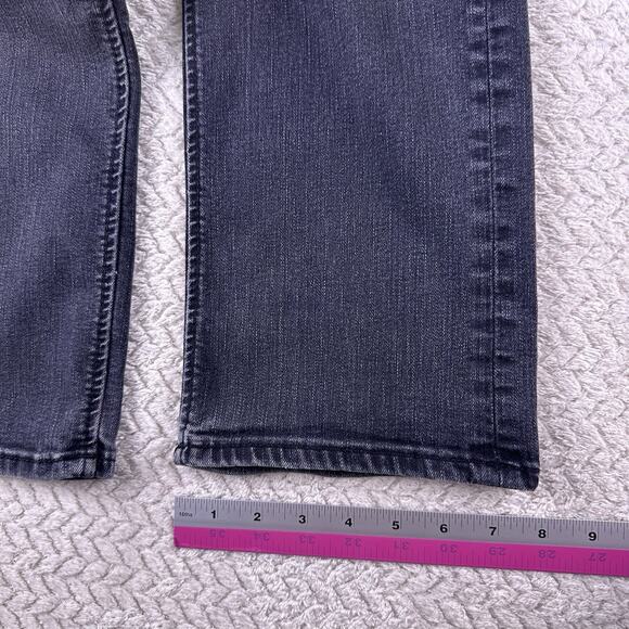 BKE Jake Straight Mens 30x32 Black Denim Jeans Cotton Blend Stretch - Picture 11 of 16